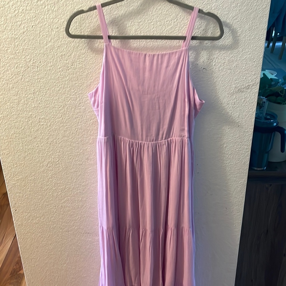 NWOT Old Navy Lilac Tiered Dress